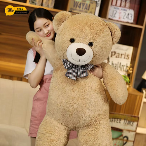 Giant 105cm soft teddy - giant,
