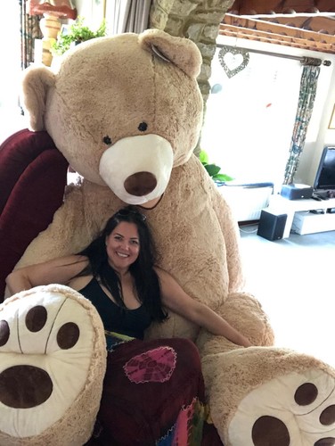 Hugfun giant teddy - teddy, 2.36m