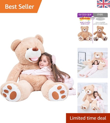 Giant 100cm teddy - 100cm, bear