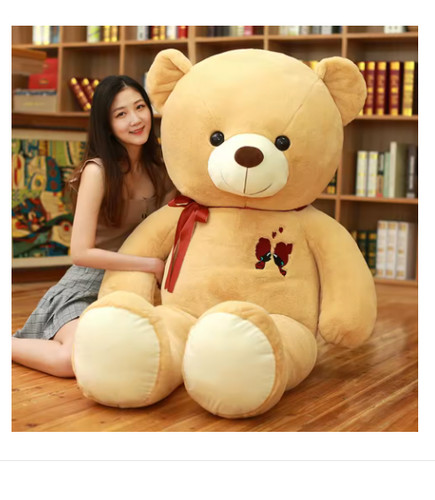 Large teddy bear plush toy - large,