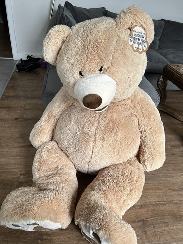 Giant soft teddy bear - teddy,