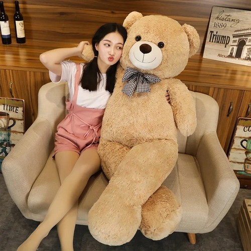 Giant 105cm soft teddy - giant,