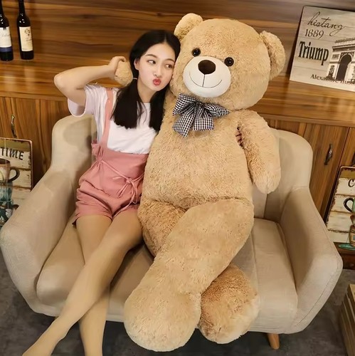 Giant 105cm soft teddy - giant, bear