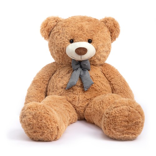 Giant teddy bear 120cm brown - giant,