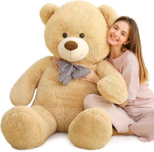 Giant 105cm soft teddy - teddy, bear