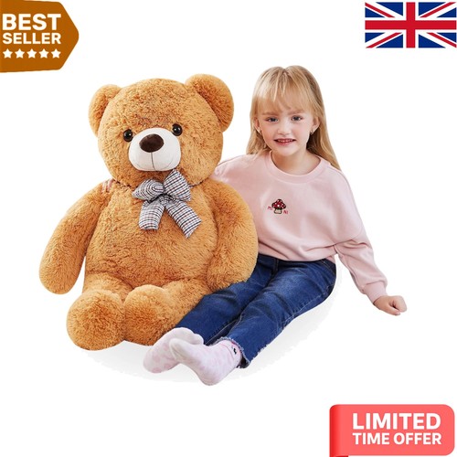 Plush 78cm brown - plush,