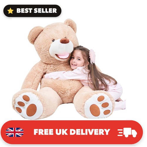 Giant 100cm teddy - giant, plush