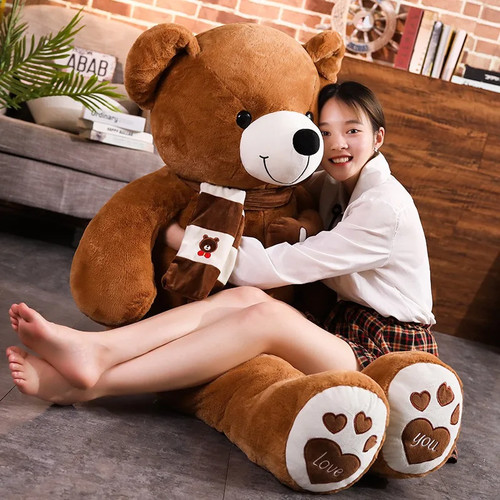 Kids giant teddy bear scarf - kids,